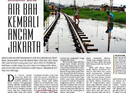 Kerjasama antara PPGT, Badan Informasi Geospasial (BIG), dan Majalah Gatra 2013