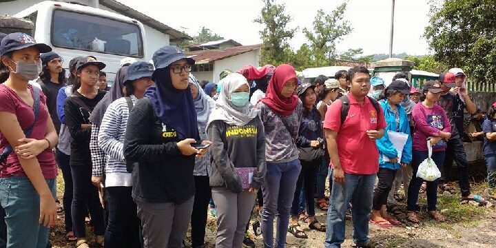 Kuliah Lapang Geografi,  Sukabumi 2016 (Angkatan 2014 Geografi UI)